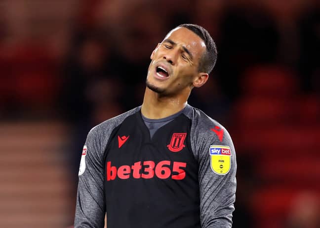 Tom Ince sums up the feelings at Stoke this season. Image: PA Images