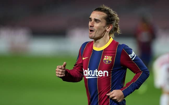 Griezmann reportedly earns €350,000 per week at the Camp Nou