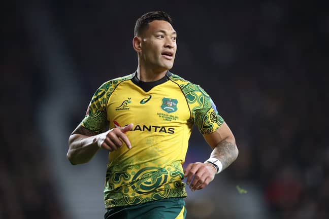 Israel Folau playing for the Wallabies. Credit: PA