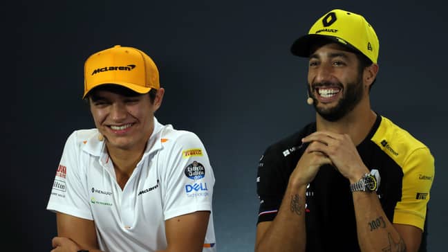 Daniel Ricciardo recently joined Lando Norris at McLaren. Credit: PA