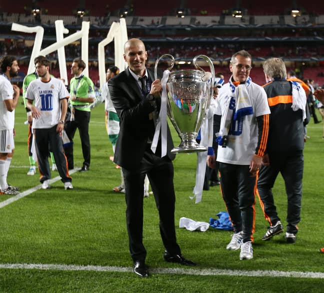 Things ended much more positively for Zidane last time. Image: PA Images
