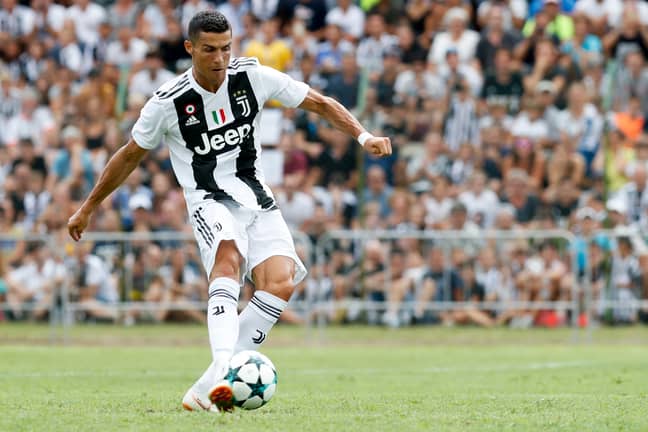 Ronaldo in a Juventus shirt is still a bit odd. Image: PA Images