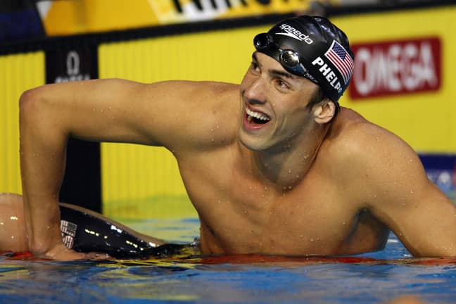 Michael Phelps. Credit: Alamy