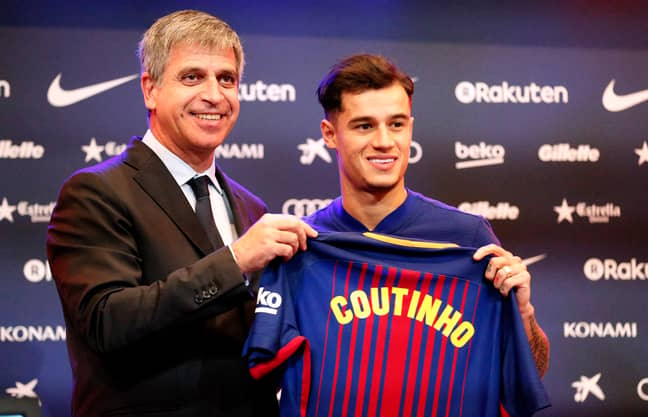 Coutinho only arrived in Spain 18 months ago. Image: PA Images