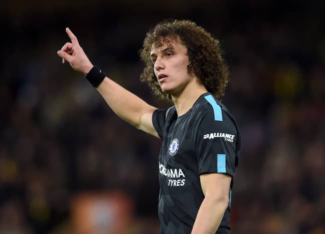 Luiz in action for Chelsea. Image: PA