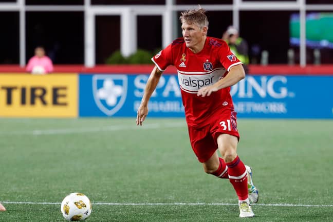 Schweinsteiger in action for Chicago Fire. Image: PA