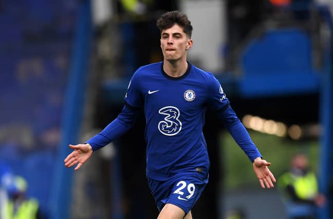 Kai Havertz looks to be growing in confidence with every game he plays for Chelsea