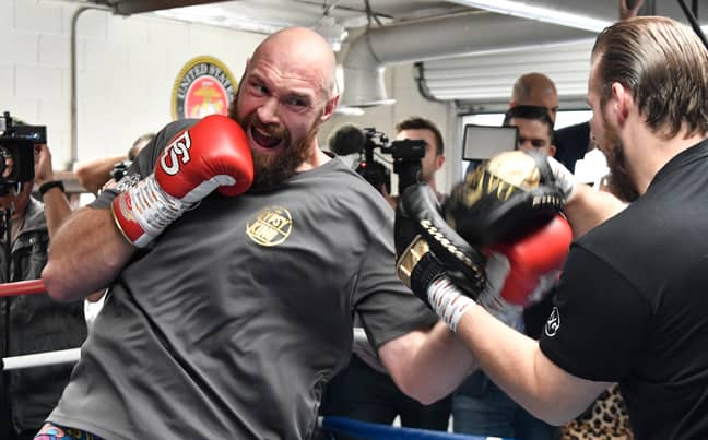 Tyson Fury will take on Deontay Wilder for the WBC heavyweight belt on December 1st in Los Angeles. Credit: PA