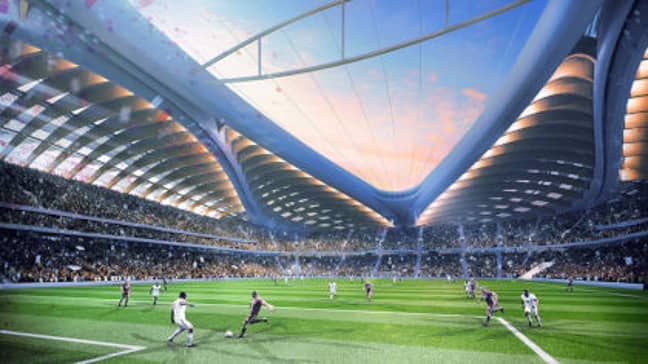 Al Wakrah stadium will host the 2022 World Cup. Credit: Wikipedia
