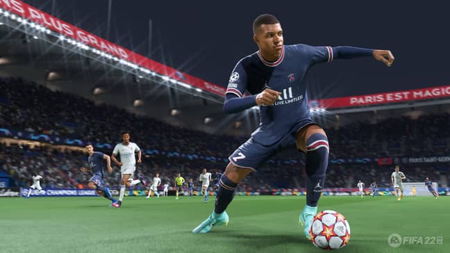 EA: Kylian Mbappe in FIFA 22