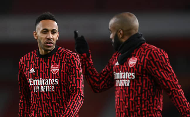 Arsenal's star forwards in Pierre-Emerick Aubameyang and Alexandre Lacazette are not likely to feature