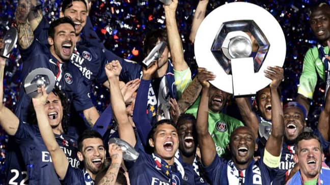 They'll be no scenes of celebration in France after Ligue 1 ended this week. Image: PA Images