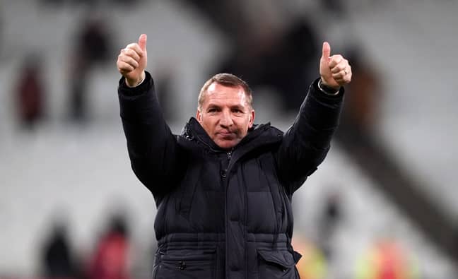Rodgers is doing an excellent job at Leicester. Image: PA Images