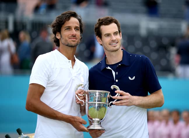 Murray and partner Feliciano Lopez won the doubles at Queen's. Image: PA Images