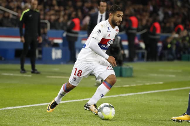 Fekir in action for Lyon. Image: PA