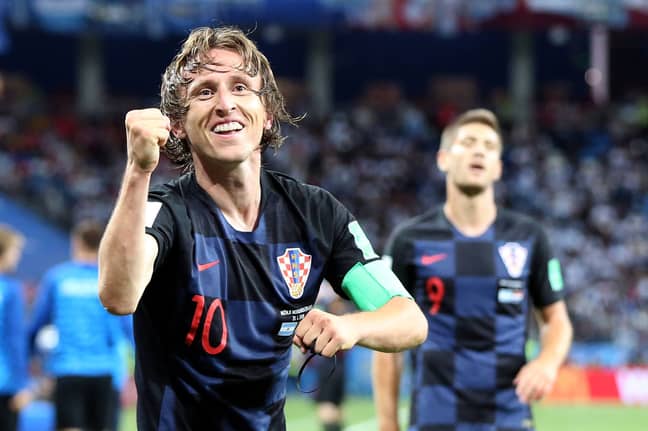 Modric is having quite the year and is now selling more shirts than anyone. Image: PA Images