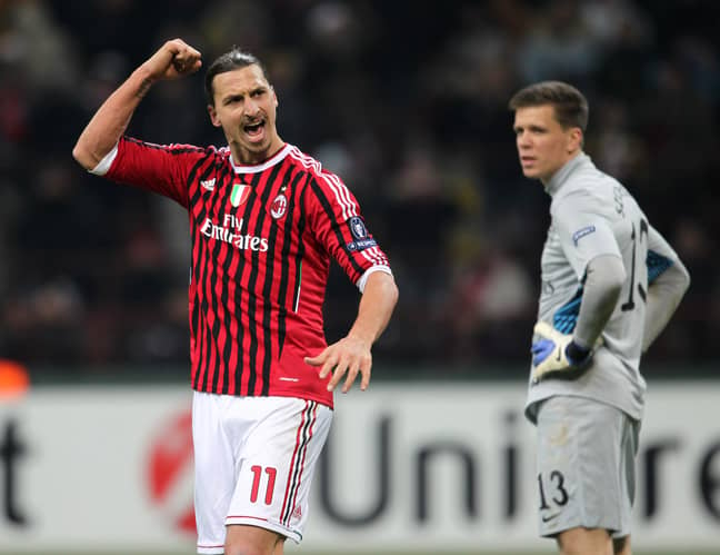 Zlatan has had a stint at AC Milan in the past and helped them to the Serie A title in 2011. (Image Credit: PA)