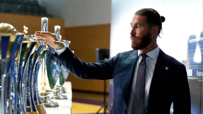 Sergio Ramos won 22 titles during his 16-year trophy-laden career at Real Madrid
