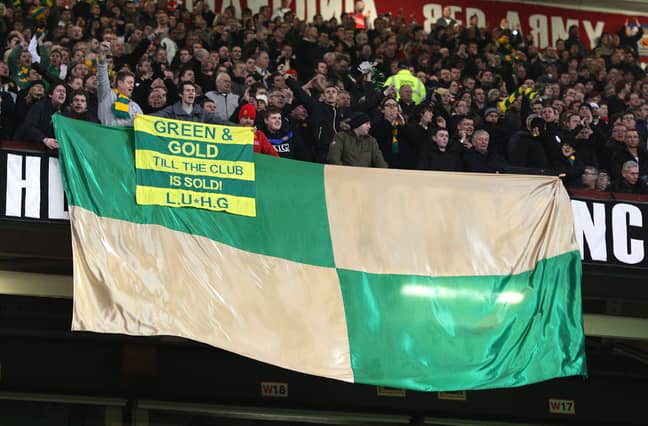 PA: Manchester United's fans protest against the Glazers