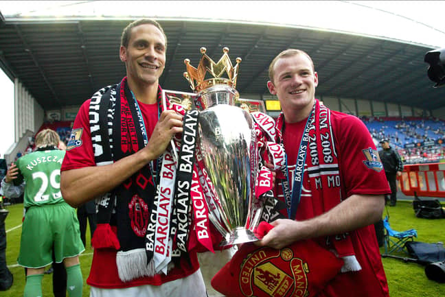 Rio managed to concentrate on being a defender enough for him and Rooney to win trophies together. Image: PA Images