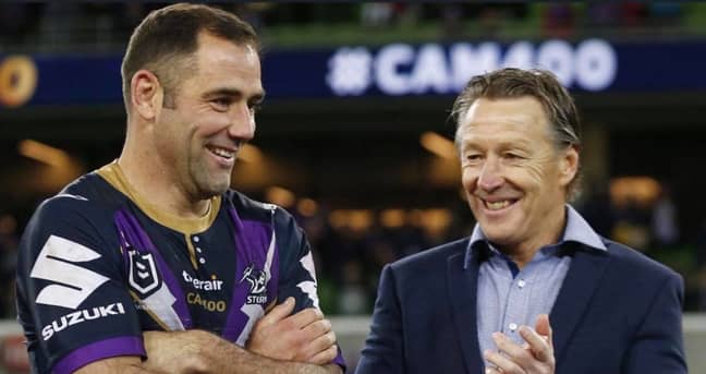 Cameron Smith has spent his entire career at the Melbourne Storm. Credit: NRL
