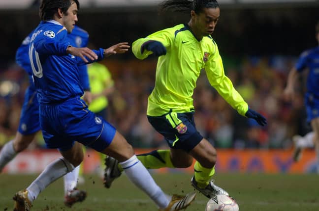 Ronaldinho played against Chelsea in the Champions League a couple of times. Image: PA Images