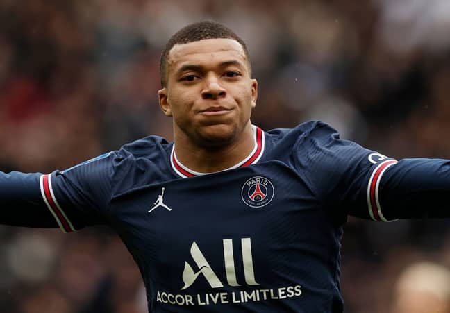 Kylian Mbappe is out of contract at the end of the season 