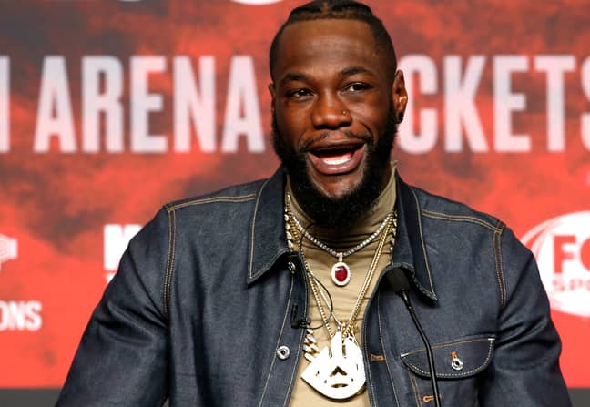 Wilder ahead of his WBC Heavyweight Championship defence against Luis Ortiz on Saturday night. (Image Credit: PA)