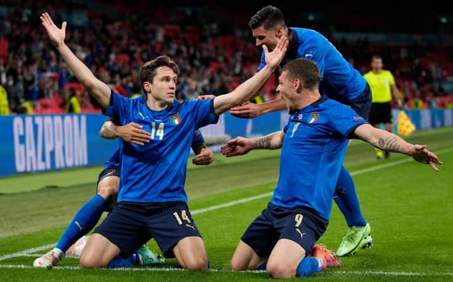 Italy celebrated a new national record of 31 games unbeaten in the previous round