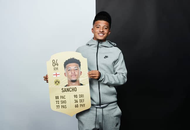 Jadon Sancho is one of the hottest prospects in FIFA 20's career mode