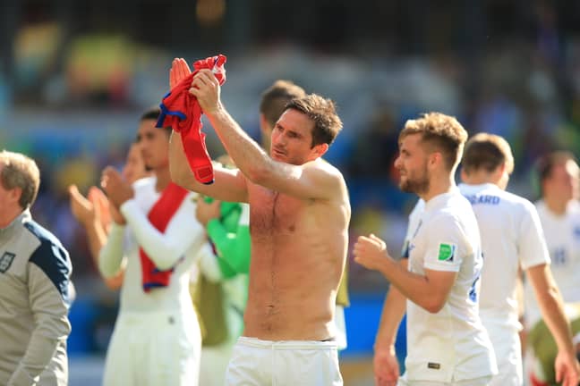England players applaud the fans after getting knocked out of the World Cup. Image: PA Images