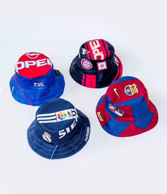 Coventry City Football Retro Kit Inspired Bucket Hat Accessories Hats & Caps Bucket Hats 