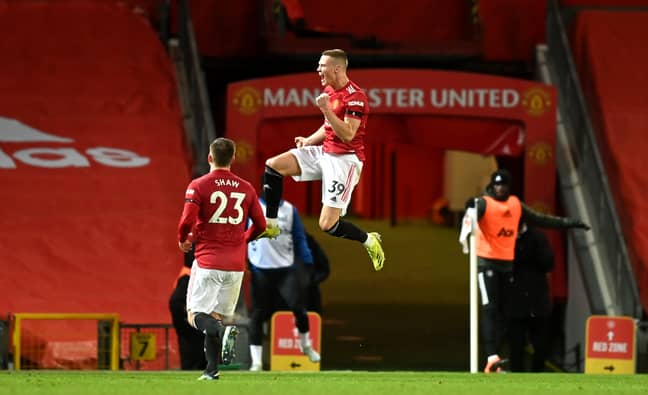 McTominay has scored four Premier League goals this season. Image: PA Images