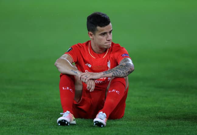 Coutinho could move to Liverpool's rivals. Image: PA Images
