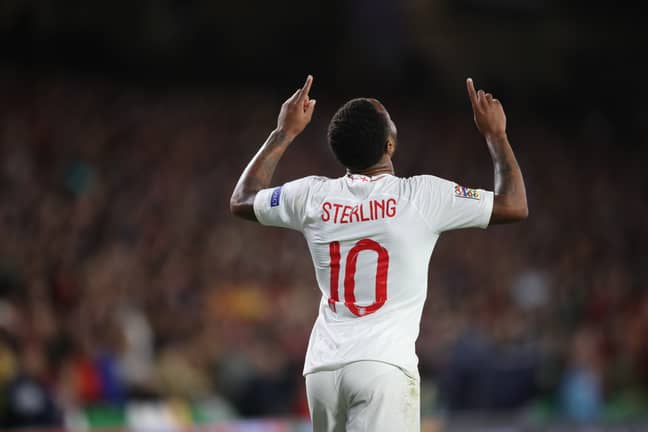 Sterling has been in excellent for for England. Image: PA Images