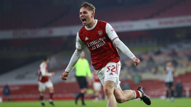 Emile Smith-Rowe scored two goals and accumulated five assists for Arsenal last term