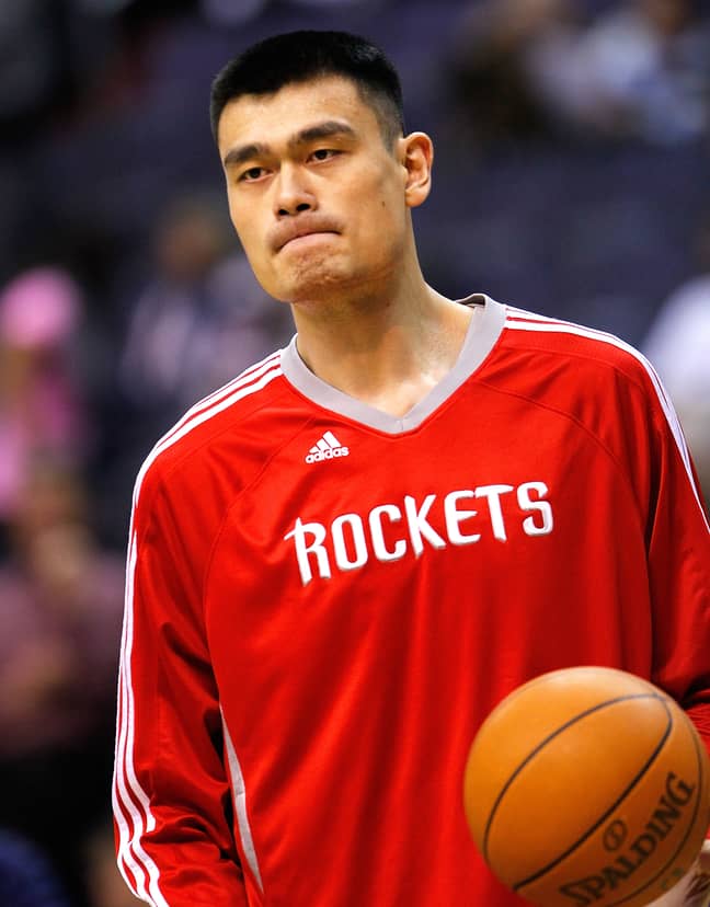 China previously had a strong relationship with the Rockets through former fan favourite Yao Ming. Credit: PA
