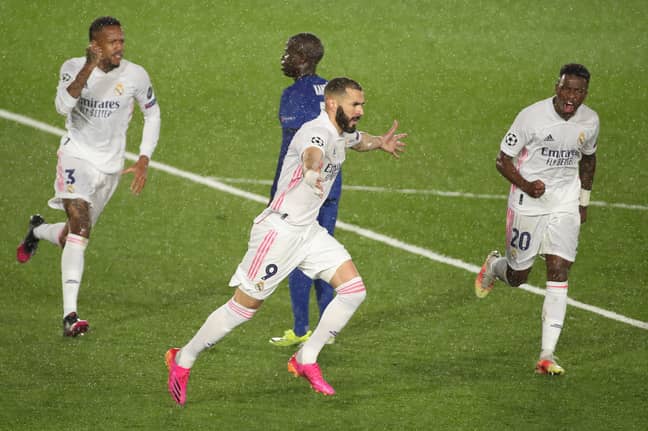 Karim Benzema's sharp finish cancelled out Christian Pulisic's opener in the first leg
