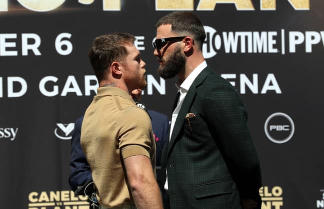 PA: Saul 'Canelo' Alvarez goes head-to-head with Caleb Plant this weekend.