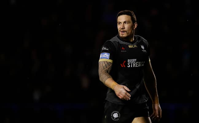 Sonny Bill Williams playing for the Wolfpack. Credit: PA