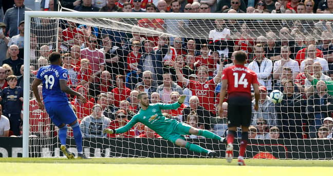 PA: Nathaniel Mendez-Laing scores for Cardiff City against Manchester United.