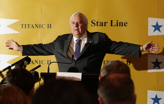 Clive Palmer. Credit: PA