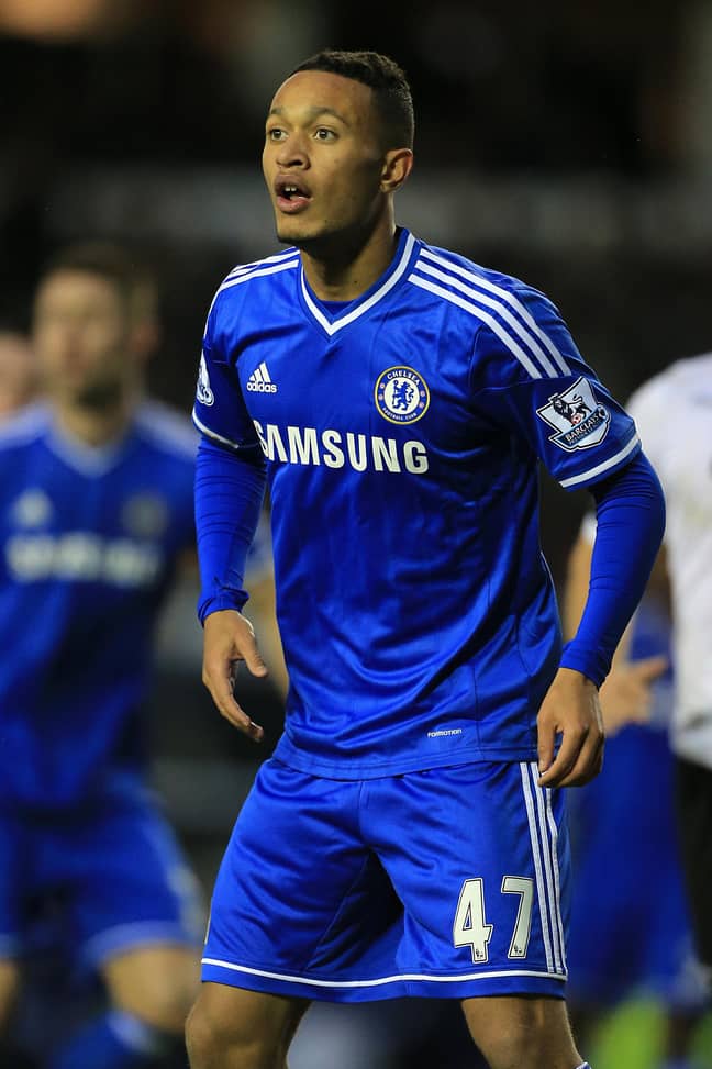 PA: Lewis Baker made his Chelsea debut almost eight years ago against Derby.