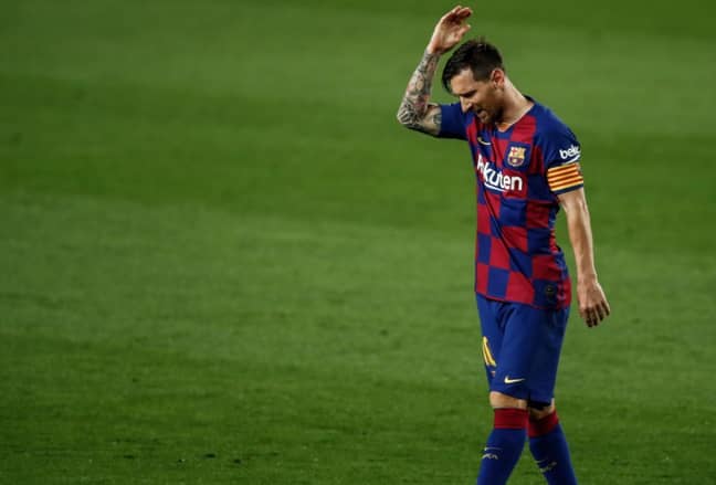 Messi sensationally revealed that he wished to leave Barcelona last year