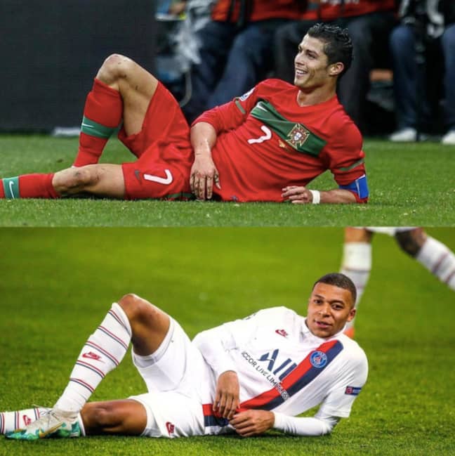Fan Discovers All Of Kylian Mbappe S Celebrations Are Inspired By Cristiano Ronaldo Sportbible