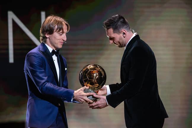 Modric has won personal trophies as well as team ones. Image: PA Images