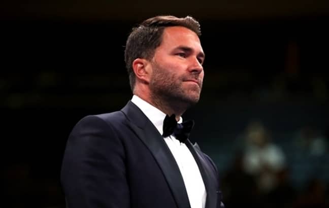 It is believed that promoter Eddie Hearn will be involved. Credit: PA