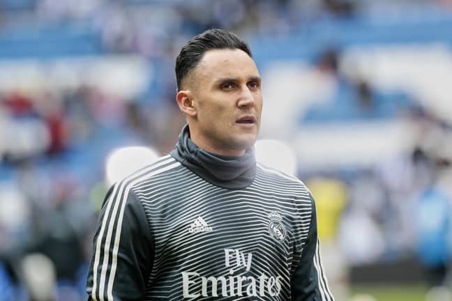 Navas is back in between the sticks for Real. Image: PA Images