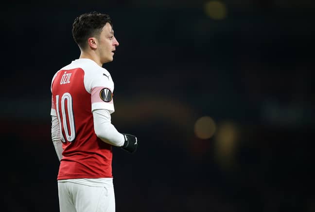 Some Arsenal fans probably wish Ozil had left on a free. Image: PA Images