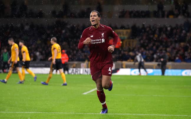Van Dijk has been a tour de force since joining the Reds. Image: PA Images